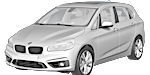 BMW F45 P1B46 Fault Code